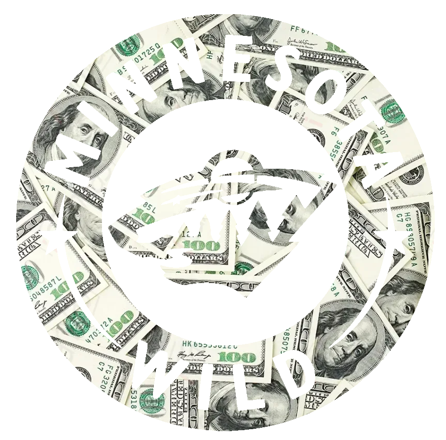 Minnesota Wild Alternate Logo Money Print Premium DieCut Vinyl Decal PICK SIZE