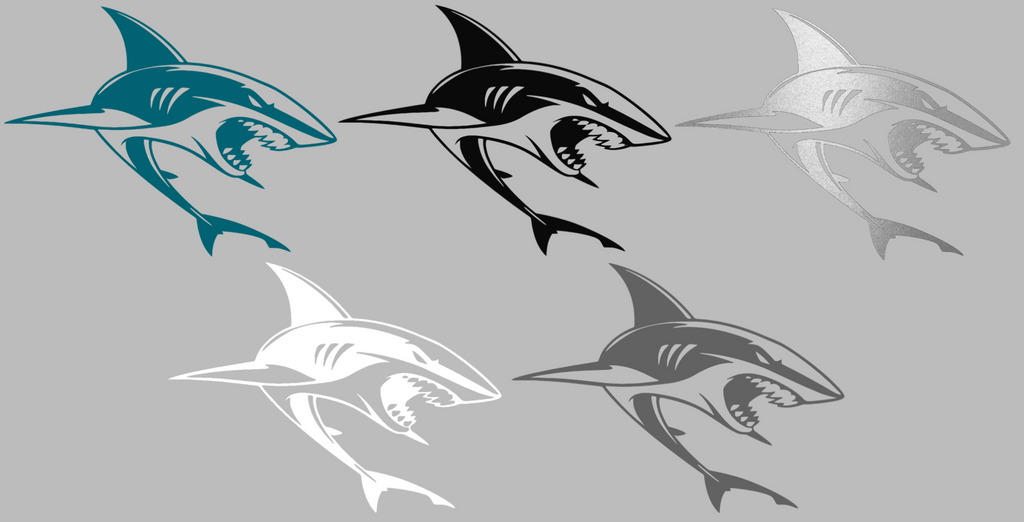 San Jose Sharks Alternate Logo Premium DieCut Vinyl Decal PICK COLOR & SIZE