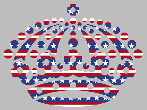 Los Angeles Kings Team Logo Stars & Stripes USA American Flag Vinyl Decal PICK SIZE