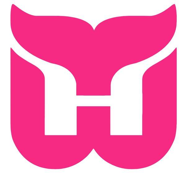 Hartford Whalers HOT PINK Team Logo Premium DieCut Vinyl Decal PICK SIZE