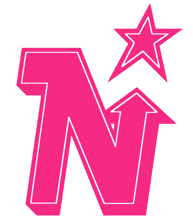 Minnesota North Stars HOT PINK Team Logo Premium DieCut Vinyl Decal PICK SIZE
