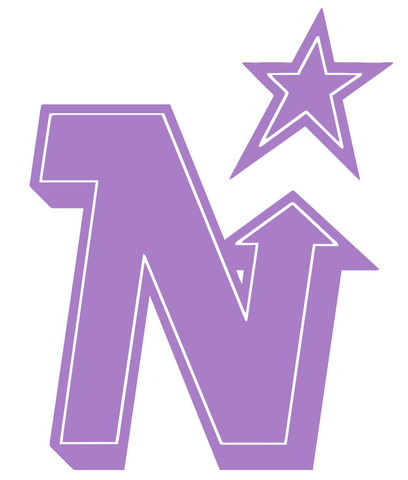 Minnesota North Stars PURPLE CANCER AWARENESS Team Logo Premium DieCut Vinyl Decal PICK SIZE