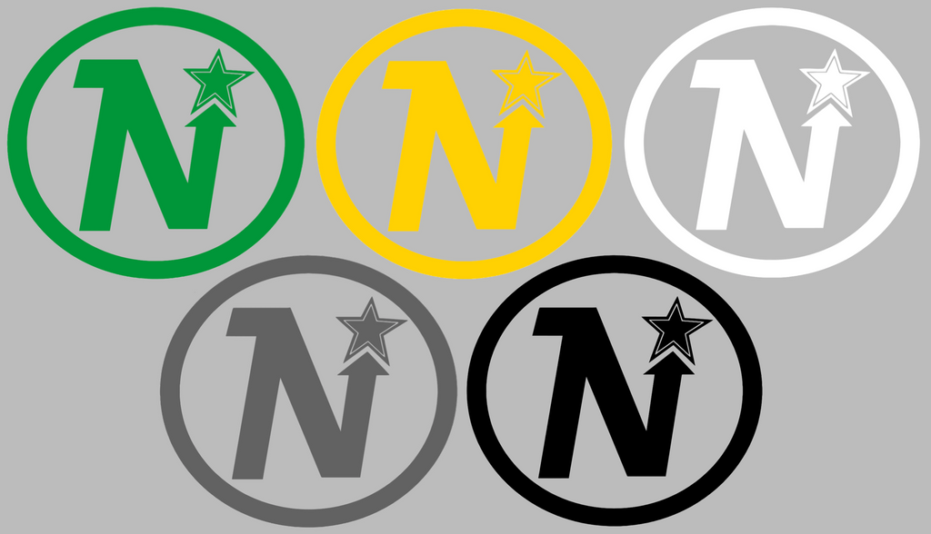 Minnesota North Stars Team Logo Premium DieCut Vinyl Decal PICK COLOR & SIZE