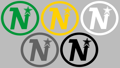 Minnesota North Stars Team Logo Premium DieCut Vinyl Decal PICK COLOR & SIZE
