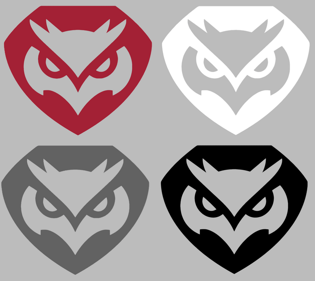 Temple Owls Alternate Logo Premium DieCut Vinyl Decal PICK COLOR & SIZE