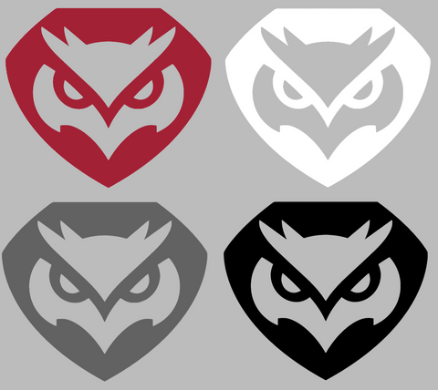 Temple Owls Alternate Logo Premium DieCut Vinyl Decal PICK COLOR & SIZE