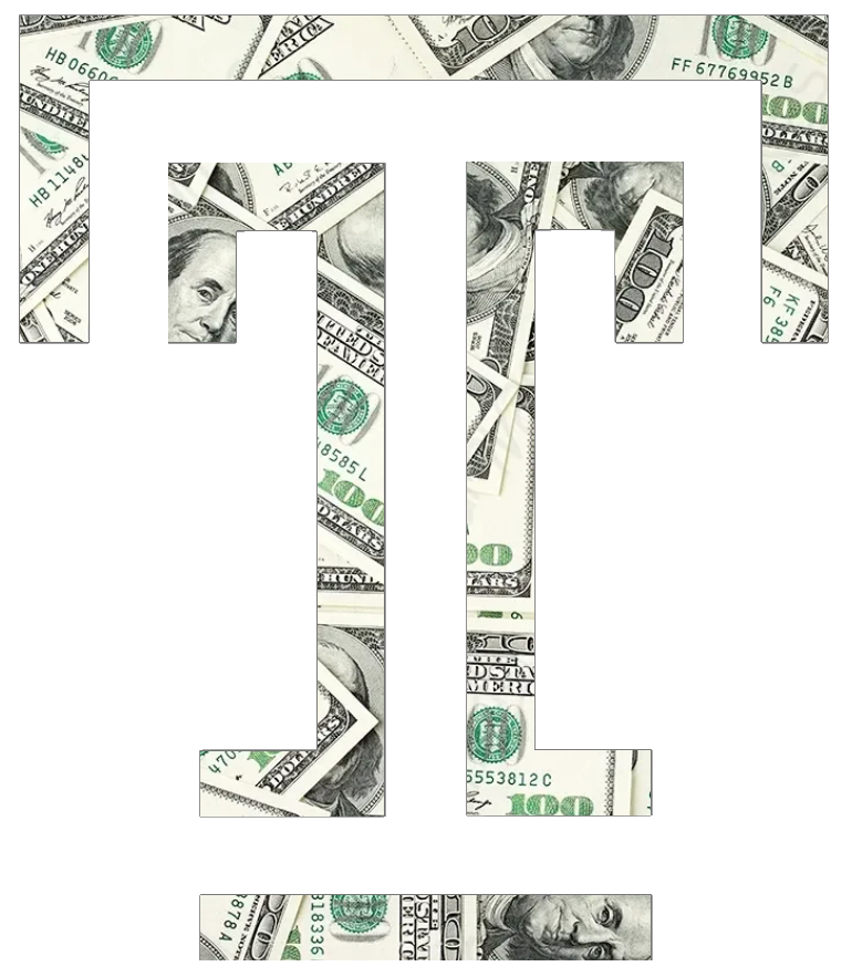 Temple Owls Team Logo Money Print Premium DieCut Vinyl Decal PICK SIZE