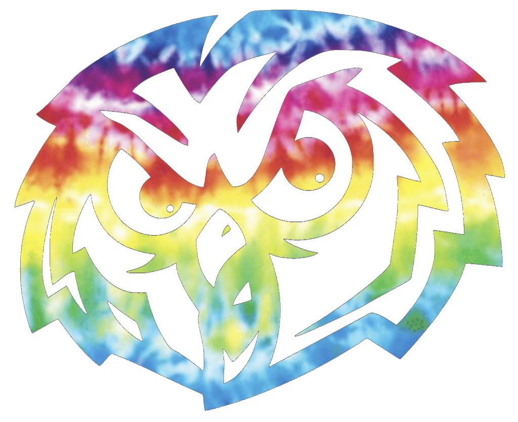 Temple Owls Retro Throwback Logo Crucial Catch Cancer Multi Color Vinyl Decal PICK SIZE