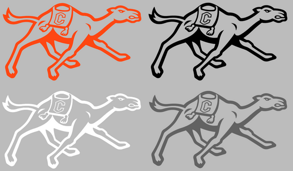 Campbell Fighting Camels Team Logo Premium DieCut Vinyl Decal PICK COLOR & SIZE
