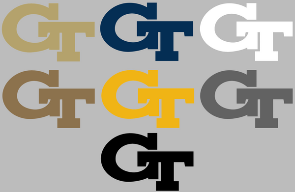 Georgia Tech Yellow Jackets Team Logo Premium DieCut Vinyl Decal PICK COLOR & SIZE