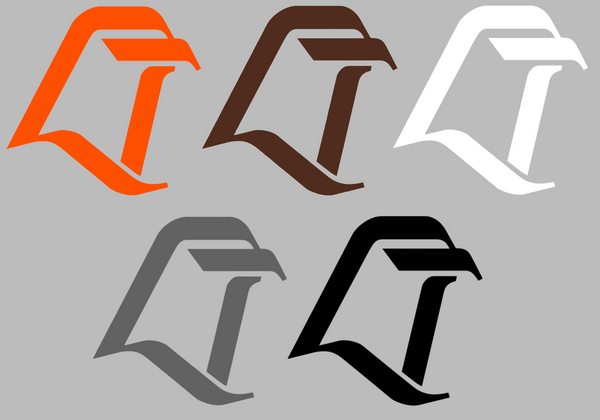 Bowling Green Falcons Retro Throwback Logo Premium DieCut Vinyl Decal PICK COLOR & SIZE