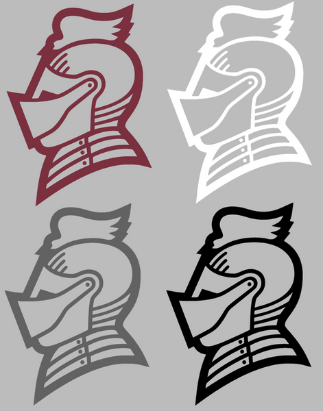 Bellarmine Knights Retro Throwback Logo Premium DieCut Vinyl Decal PICK COLOR & SIZE