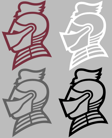 Bellarmine Knights Team Logo Premium DieCut Vinyl Decal PICK COLOR & SIZE