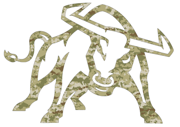 Utah State Aggies Alternate Logo Salute to Service Camouflage Camo Vinyl Decal PICK SIZE