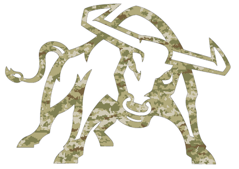 Utah State Aggies Alternate Logo Salute to Service Camouflage Camo Vinyl Decal PICK SIZE