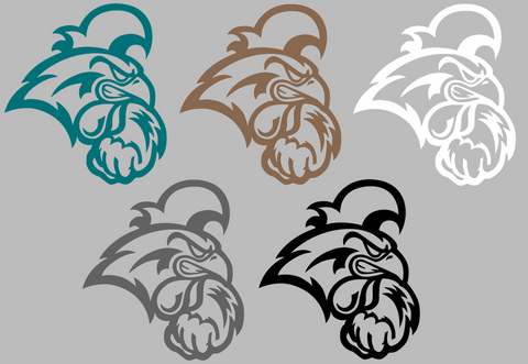 Coastal Carolina Chanticleers Team Logo Premium DieCut Vinyl Decal PICK COLOR & SIZE