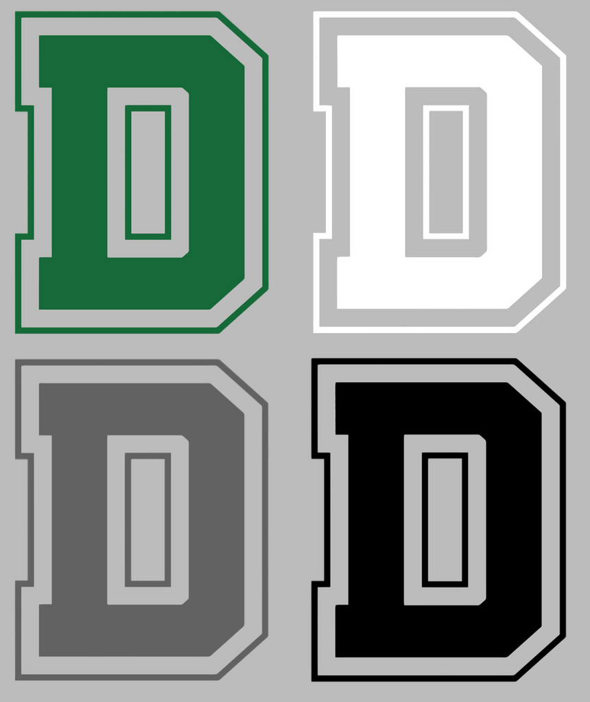 Dartmouth Big Green Team Logo Premium DieCut Vinyl Decal PICK COLOR & SIZE