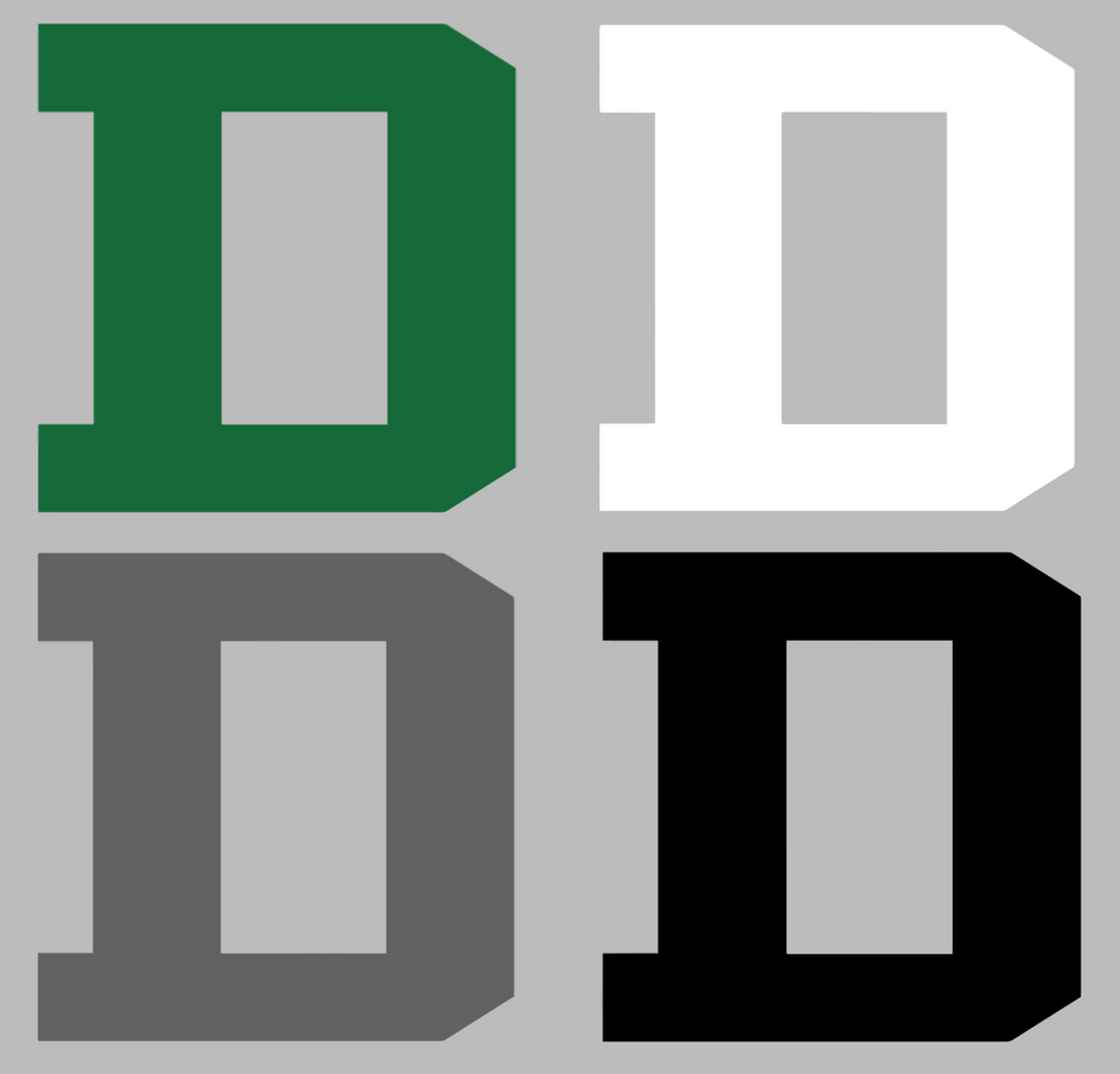 Dartmouth Big Green Retro Throwback Logo Premium DieCut Vinyl Decal PICK COLOR & SIZE