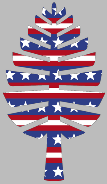 Dartmouth Big Green Alternate Logo Stars & Stripes USA American Flag Vinyl Decal PICK SIZE