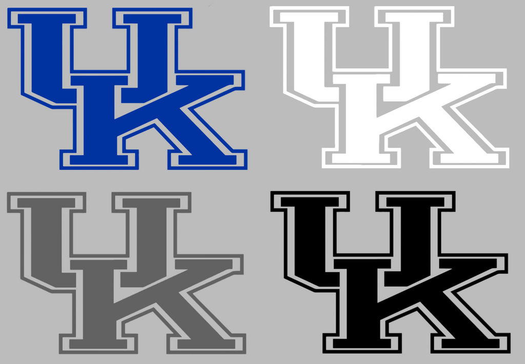 Kentucky Wildcats Retro Throwback Logo Premium DieCut Vinyl Decal PICK COLOR & SIZE