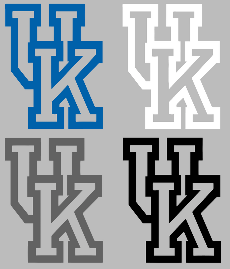 Kentucky Wildcats Retro Throwback Logo Premium DieCut Vinyl Decal PICK COLOR & SIZE