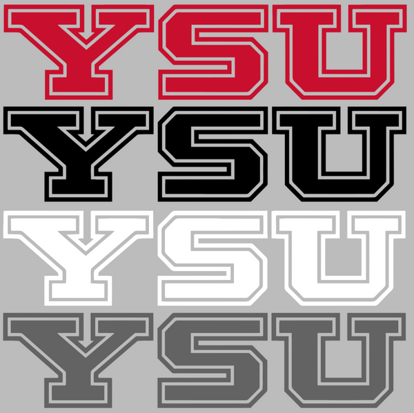 Youngstown State Penguins YSU Logo Vinyl Decal PICK COLOR & SIZE ...