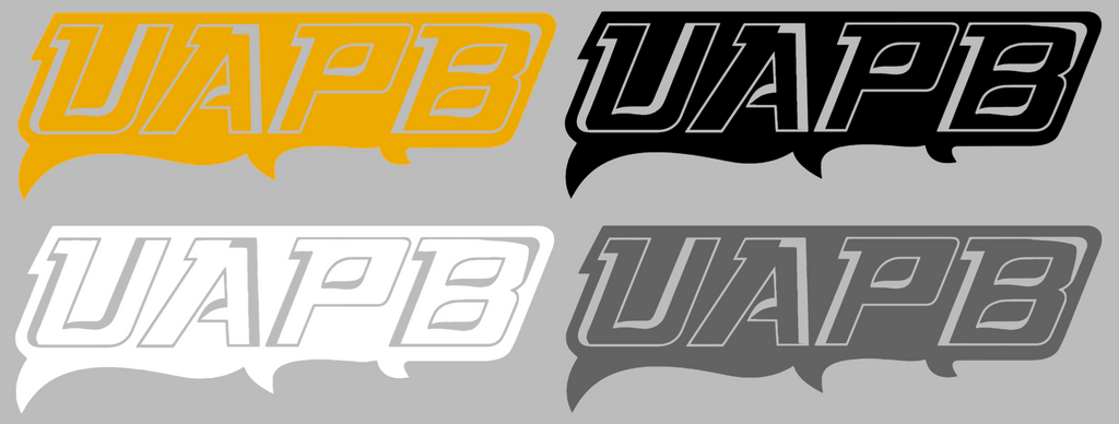 Arkansas Pine Bluff Golden Lions UAPB Logo Premium DieCut Vinyl Decal PICK COLOR & SIZE