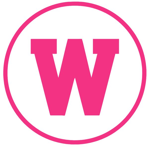 Western Michigan Broncos HOT PINK Team Logo Premium DieCut Vinyl Decal PICK SIZE
