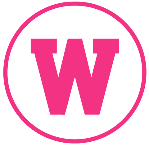 Western Michigan Broncos HOT PINK Team Logo Premium DieCut Vinyl Decal PICK SIZE
