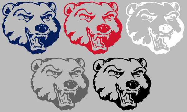 Belmont Bruins Retro Throwback Logo Premium DieCut Vinyl Decal PICK COLOR & SIZE