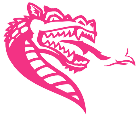 UAB Blazers HOT PINK Team Logo Premium DieCut Vinyl Decal PICK SIZE