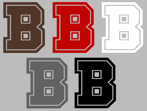Brown Bears Team Logo Premium DieCut Vinyl Decal PICK COLOR & SIZE