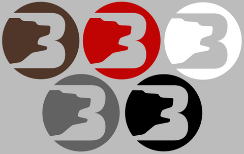 Brown Bears Retro Throwback Logo Premium DieCut Vinyl Decal PICK COLOR & SIZE