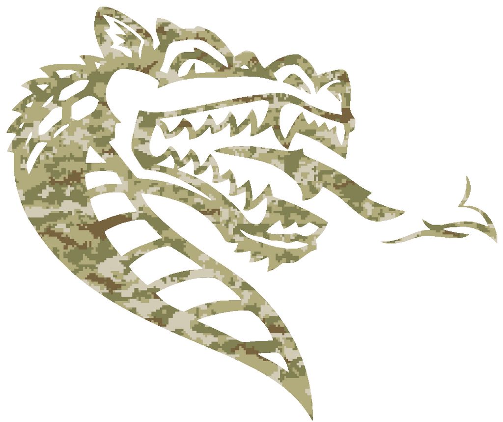 UAB Blazers Team Logo Salute to Service Camouflage Camo Vinyl Decal PICK SIZE