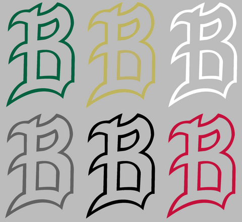 UAB Blazers B Logo Premium DieCut Vinyl Decal PICK COLOR & SIZE