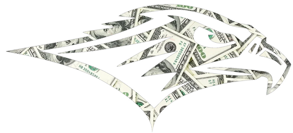 Seattle Redhawks Mascot Logo Money Print Premium DieCut Vinyl Decal PICK SIZE