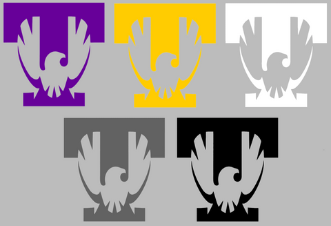 Tennessee Tech Golden Eagles T Logo Premium DieCut Vinyl Decal PICK COLOR & SIZE