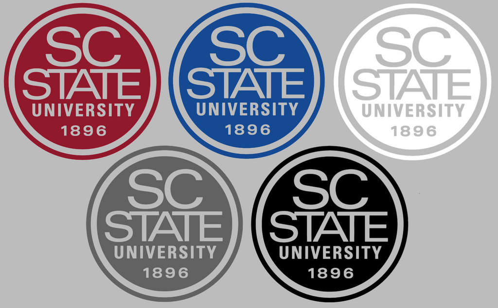 South Carolina State Bulldogs Alternate Logo Premium DieCut Vinyl Decal PICK COLOR & SIZE