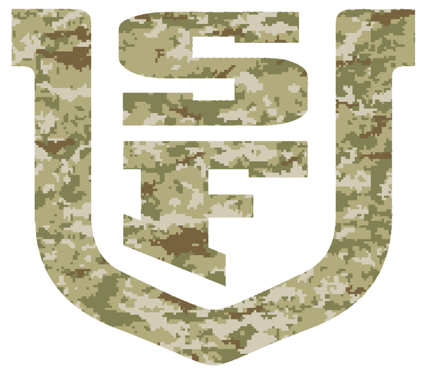 San Francisco Dons Team Logo Salute to Service Camouflage Camo Vinyl Decal PICK SIZE