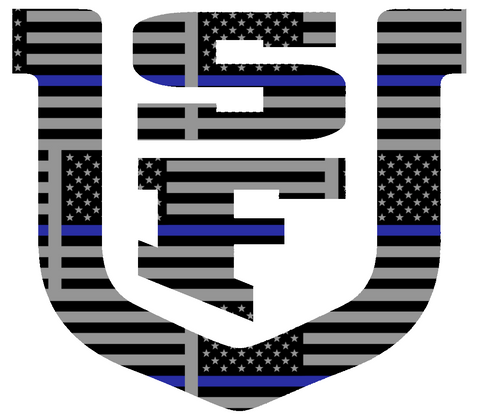 San Francisco Dons Team Logo Thin Blue Line American Flag Premium DieCut Vinyl Decal PICK SIZE