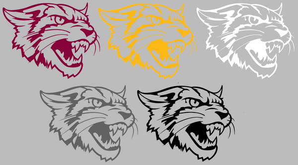 Bethune-Cookman Wildcats Mascot Logo Premium DieCut Vinyl Decal PICK COLOR & SIZE