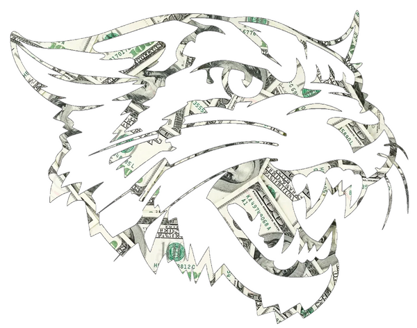 Bethune Cookman Wildcats Mascot Logo Money Print Premium DieCut Vinyl Decal PICK SIZE