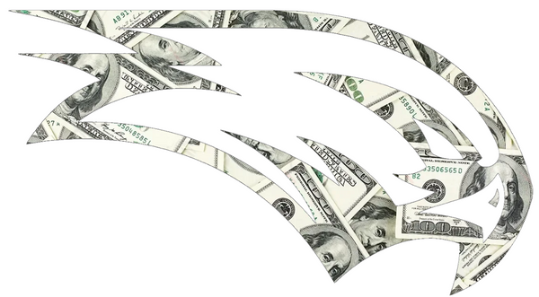 Wagner Seahawks Team Logo Money Print Premium DieCut Vinyl Decal PICK SIZE