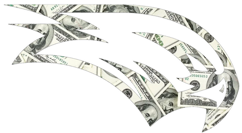Wagner Seahawks Team Logo Money Print Premium DieCut Vinyl Decal PICK SIZE
