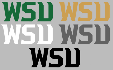 Wright State Raiders WSU Logo Premium DieCut Vinyl Decal PICK COLOR & SIZE