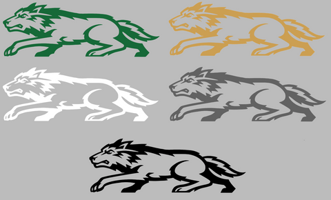 Wright State Raiders Retro Throwback Logo Premium DieCut Vinyl Decal PICK COLOR & SIZE