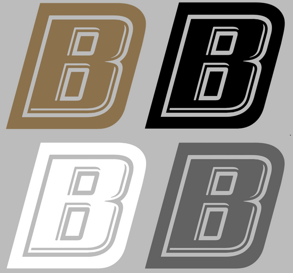 Bryant Bulldogs B Logo Premium DieCut Vinyl Decal PICK COLOR & SIZE