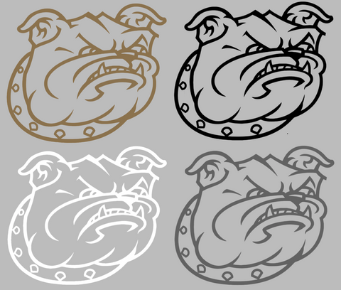 Bryant Bulldogs Team Logo Premium DieCut Vinyl Decal PICK COLOR & SIZE