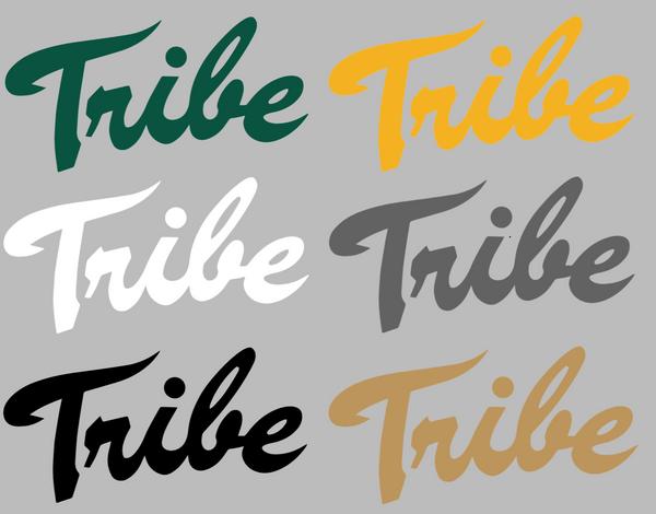 William and Mary Tribe Retro Throwback Logo Premium DieCut Vinyl Decal PICK COLOR & SIZE