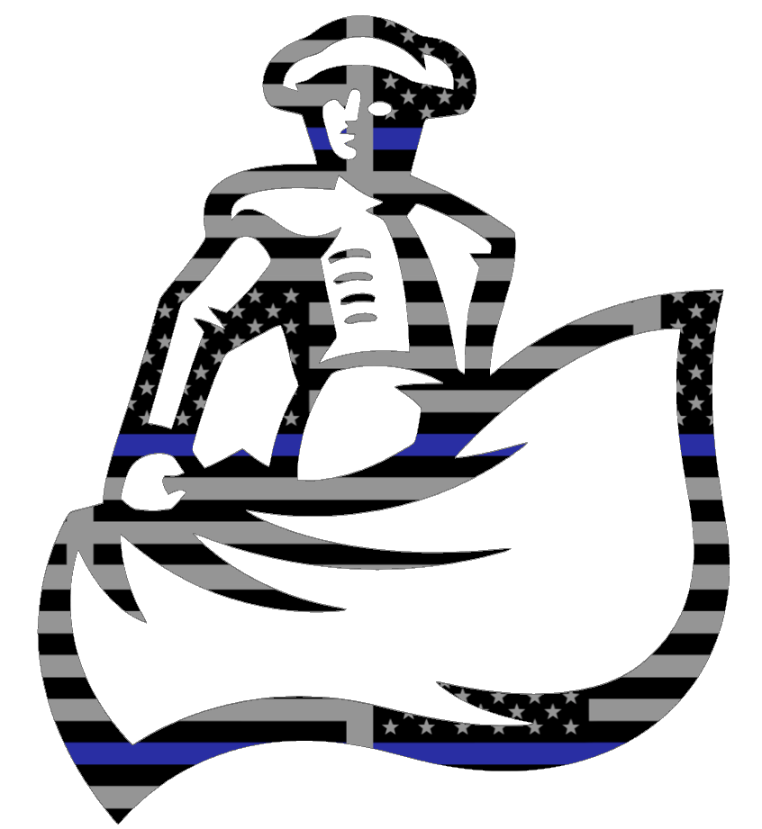 Cal State Northridge Matadors Team Logo Thin Blue Line American Flag Premium DieCut Vinyl Decal PICK SIZE
